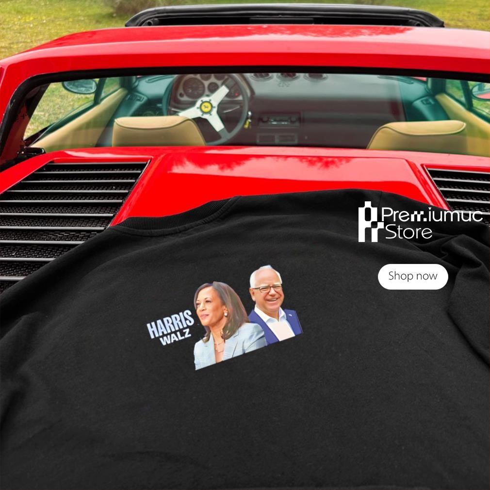 Harris Walz Campaign picture shirt, hoodie and long sleeve tee