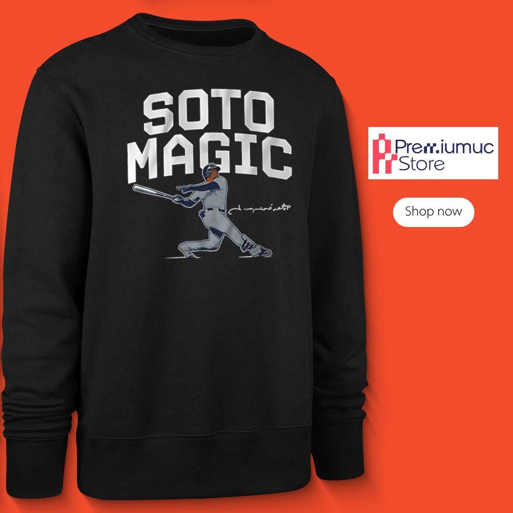 New York Yankees Juan Soto October Magic player signature shirt, hoodie