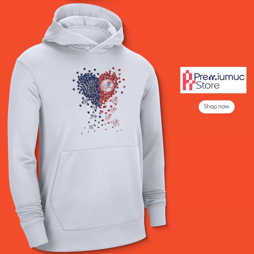 New York Yankees heart 2024 AL Champions shirt, hoodie and long sleeve tee